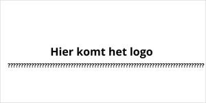Hier komt het logo